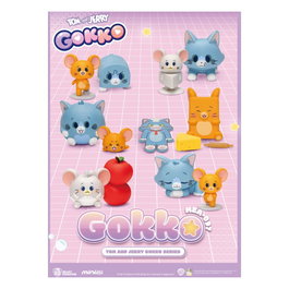 Beast Kingdom Toys Tom & Jerry Gokko Series Figurines Blind Box (Lot de 6)