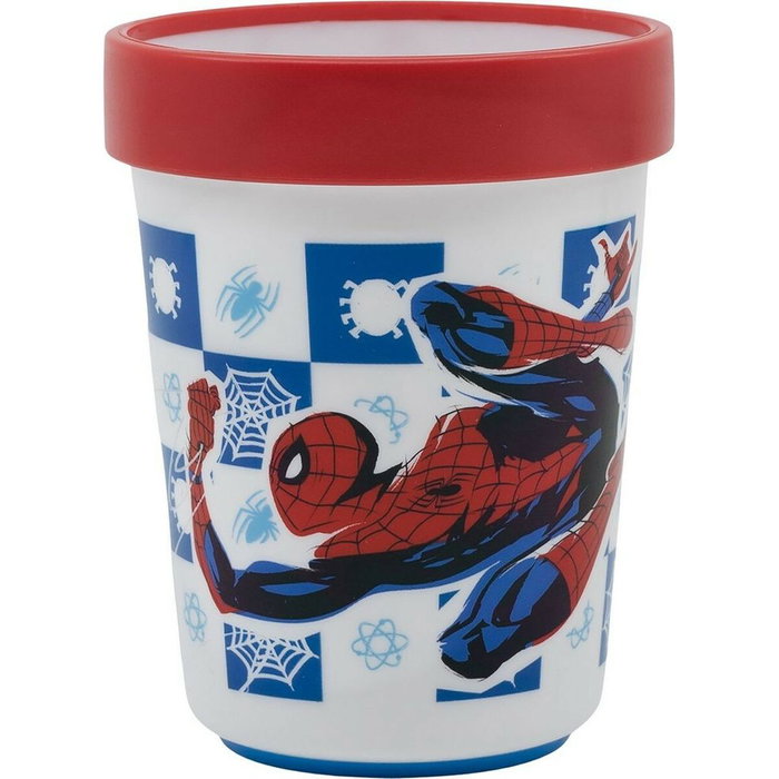 Licensing Gobelet Premium Bicolore Antidérapant Spiderman 260 ml