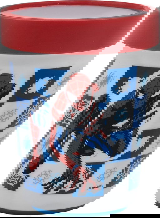 Licensing CZ11303 Gobelet Premium Bicolor Antidérapant 260 mL Spiderman