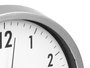 Giftdecor Horloge Ronde Grise 25x4x25 cm Plastique et Verre (Set de 12)