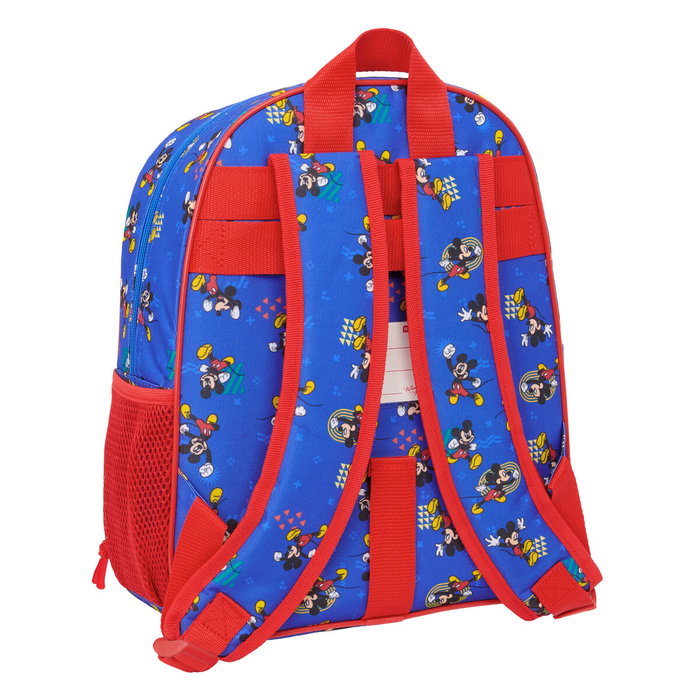 Cartable Mickey Mouse Clubhouse Today Bleu 28 x 34 x 10 cm Cartable Mickey Mouse Clubhouse Today Bleu 28 x 34 x 10 cm