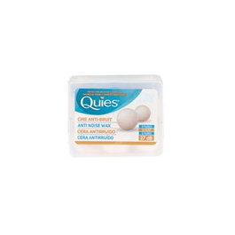QUIES Bouchons d'oreilles en cire antirruis, 6 unités