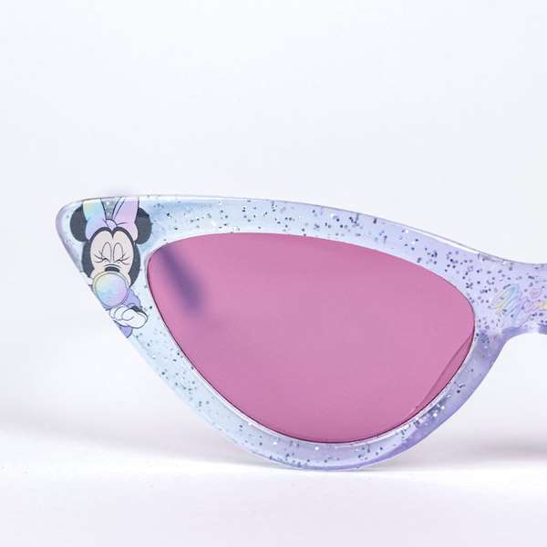 Cerdá Lunettes de Soleil Premium Enfant Minnie - Protection UV - Âge 3 Ans et Plus - Coloris Bleu - Dimensions 13.4 x 3.9 x vii12.8 cm