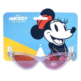 Cerdá Lunettes de Soleil Premium Enfant Minnie - Protection UV - Âge 3 Ans et Plus - Coloris Bleu - Dimensions 13.4 x 3.9 x vii12.8 cm