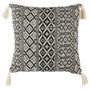 Home Deco Factory Coussin Ethnique avec Pompons 40x40 cm