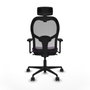 Piqueras y Crespo 3D036N2 Chaise de Bureau avec Appui-tête Violet