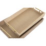 Home ESPRIT Jeu de plateaux Marron Naturel Traditionnel