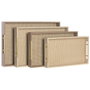 Home ESPRIT Jeu de plateaux Marron Naturel Traditionnel