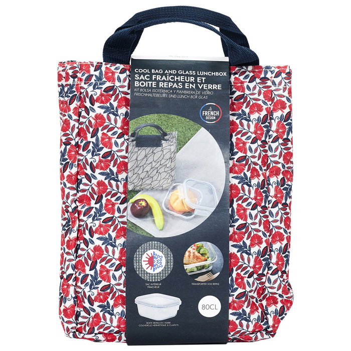 Cook Concept Sac isotherme avec boîte de conservation en verre Cook Concept Sac isotherme avec boîte de conservation en verre