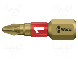 WERA Embout de tournevis Phillips PH1 BiTorsion 25 mm