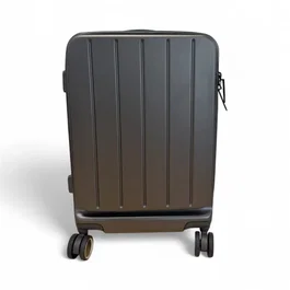 Swiss Fly Valise cabine avec compression sous vide - Gris anthracite