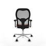 Piqueras y Crespo Chaise de Bureau Jorquera 3D086N0 Marron Gris