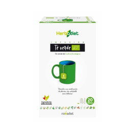 NOVADIET HERBODIET TÉ VERDE ECO 20 filtres