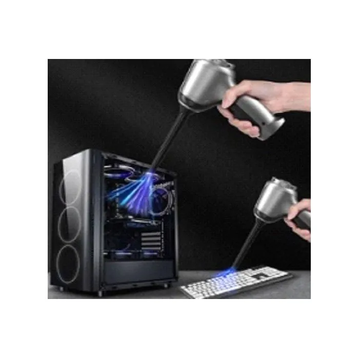 Thomson Aspirateur Voiture 3-en-1 80W 12000 Pa Autonomie 18 min avec 6 Accessoires Gris