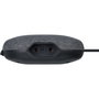 Brennenstuhl Station de charge avec surface textile, Gris / Noir