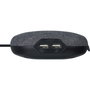 Brennenstuhl Station de charge avec surface textile, Gris / Noir