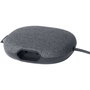 Brennenstuhl Station de charge avec surface textile, Gris / Noir