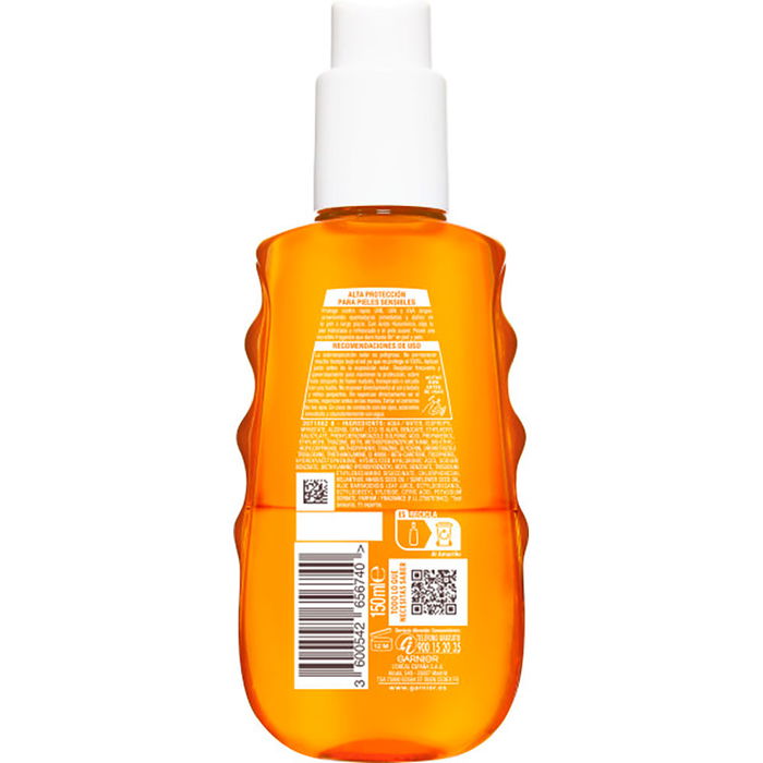 Garnier Eau solaire hydratante avancée SENSITIVE SPF50 150 ml