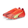 Chaussures de Football pour Adultes Puma Ultra Match MG Orange 9-10 Ans