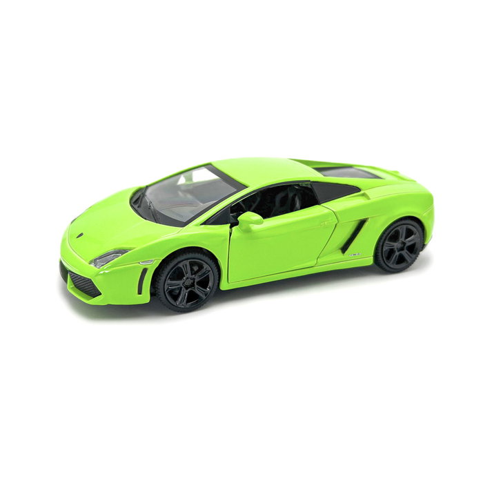 DEQUBE Voiture à friction Lamborghini Gallardo LP560-4 1:32 - Modèle miniature en métal - Vert DEQUBE Voiture à friction Lamborghini Gallardo LP560-4 1:32 - Modèle miniature en métal - Vert