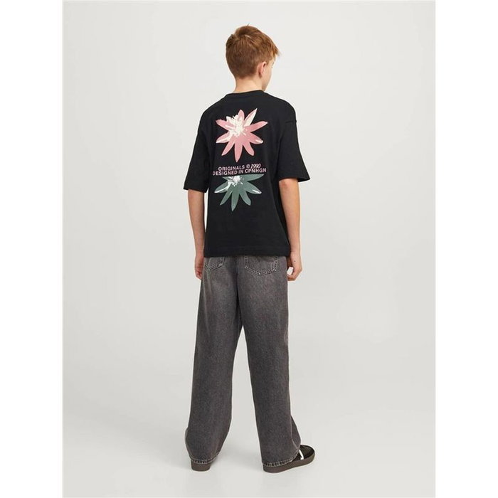 T shirt à manches courtes Enfant Jack & Jones tampa Back Noir T shirt à manches courtes Enfant Jack & Jones tampa Back Noir