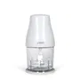 Livoo - Hachoir 400W avec Fonction Turbo et Bol Gradué 300ml - 2 Lames Inox et Disque Émulsifiant Amovible - Blanc