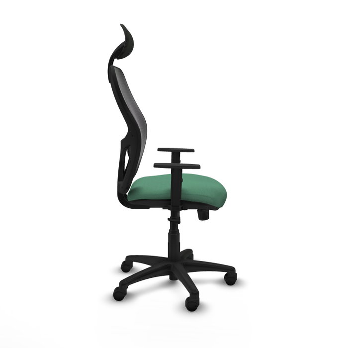 Piqueras Y Crespo Alocén Chaise de bureau Synchro Vert émeraude/Noir Piqueras Y Crespo Alocén Chaise de bureau Synchro Vert émeraude/Noir