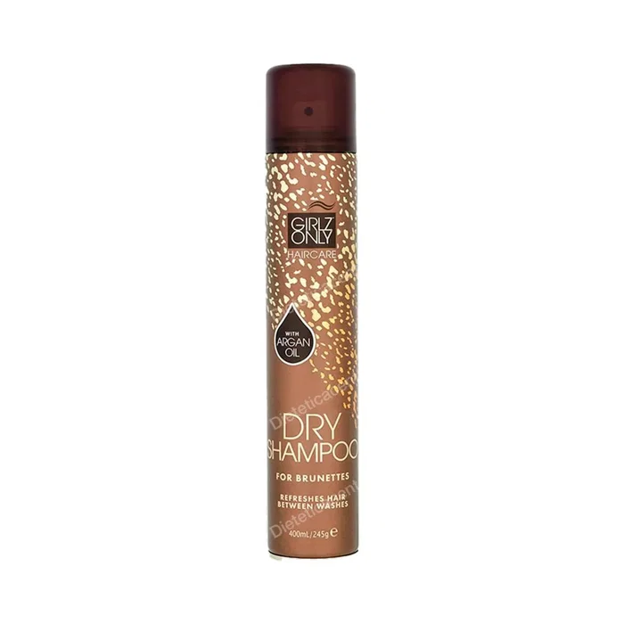 Girlz Only Shampoing Sec pour Cheveux Bruns à l'Huile d'Argan 400 ml Girlz Only Shampoing Sec pour Cheveux Bruns à l'Huile d'Argan 400 ml