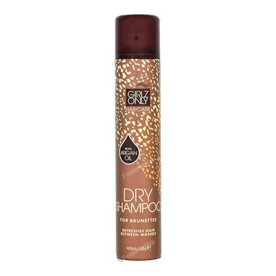 Girlz Only Shampoing sec pour brunes à l'huile d'argan 400 ml Girlz Only Shampoing sec pour brunes à l'huile d'argan 400 ml