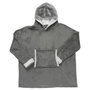 Home Deco Factory Sudadera Capucha Sherpa Collection SWEAT PLAID