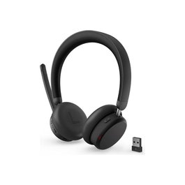 Lenovo 4XD1S19777 Casque Sans Fil 6550 Dual-Mode avec Réduction de Bruit ANC et Connexion USB-C pour Teams