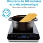 Medion Plaque à induction posable MD 17595 - 2000 W - 1 Feu - Dimensions 29 x 36 cm - Cuisson rapide - Noire