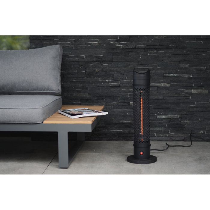 Chauffage Activejet Activejet APH-IS800 Noir 800 W Acier Extérieur Chauffage Activejet Activejet APH-IS800 Noir 800 W Acier Extérieur