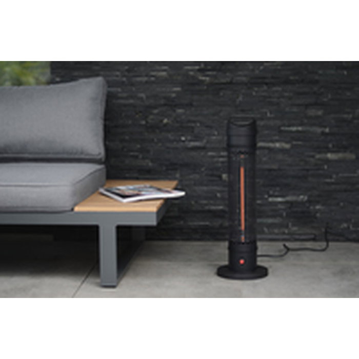 Chauffage Activejet Activejet APH-IS800 Noir 800 W Acier Extérieur Chauffage Activejet Activejet APH-IS800 Noir 800 W Acier Extérieur
