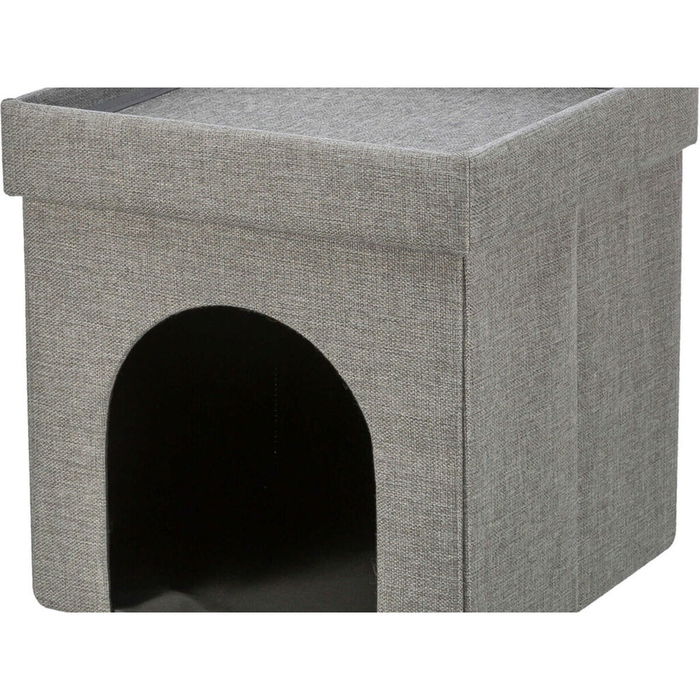 Grotte pour chat Trixie Kimy Gris clair 76 x 72 x 37 cm