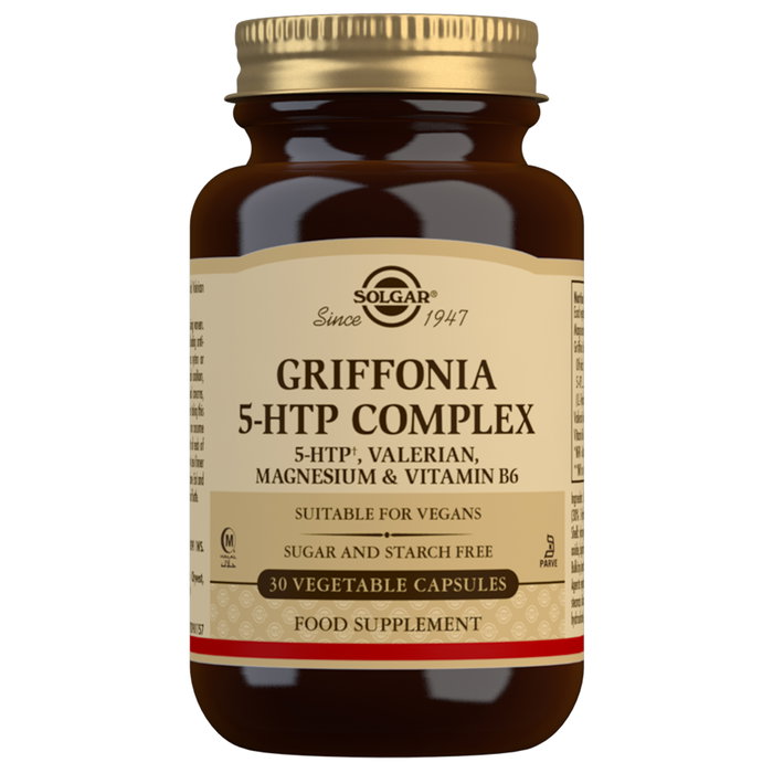 SOLGAR Griffonia 5-HTP Complex 30 Capsules SOLGAR Griffonia 5-HTP Complex 30 Capsules