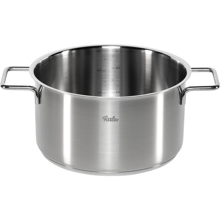 Fissler Pure Collection Set de casseroles 4 pièces avec couvercles en verre