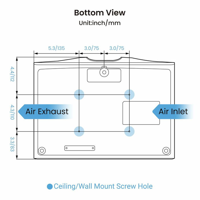 Projecteur BenQ 9H.JSX77.57E Full HD 3840 x 2160 px