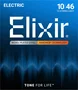 Elixir Nanoweb Jeu de Cordes Électrique 12St. Light 10-46