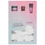 Cosmetic Club Kit de 4 pièces avec peignoir en velours