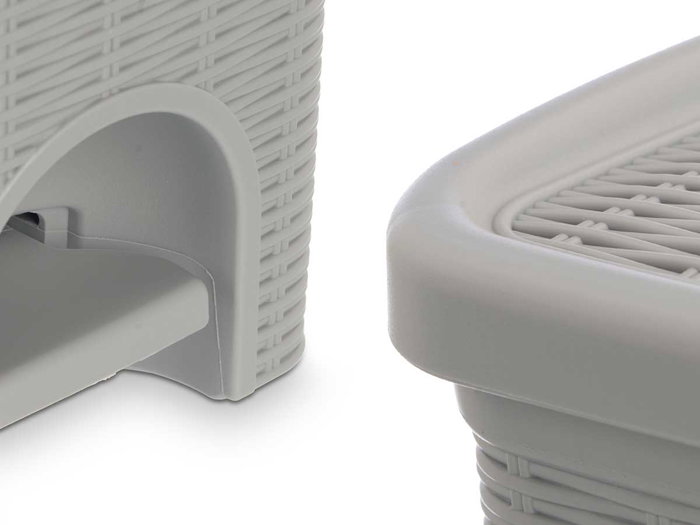 STEFANPLAST Papelera Elegance 6L Gris clair