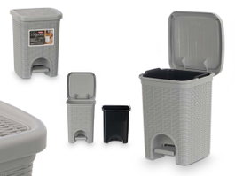 STEFANPLAST Papelera Elegance 6L Gris clair