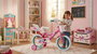 Huffy 14" Bicicleta Minnie pour Enfants 4-6 Ans Vélo Fille 14 Pouces Rosa Métal Montage Nécessaire