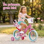 Huffy 14" Bicicleta Minnie pour Enfants 4-6 Ans Vélo Fille 14 Pouces Rosa Métal Montage Nécessaire