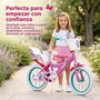 Huffy 14" Bicicleta Minnie pour Enfants 4-6 Ans Vélo Fille 14 Pouces Rosa Métal Montage Nécessaire