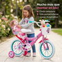 Huffy 14" Bicicleta Minnie pour Enfants 4-6 Ans Vélo Fille 14 Pouces Rosa Métal Montage Nécessaire