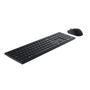 clavier et souris Dell KM5221WBKB-SPN Noir Espagnol Qwerty