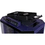 Thermaltake The Tower 600 Boîtier PC Moyen Tour ATX avec 3 Panneaux en Verre Trempé, 2 Ventilateurs 140mm, USB 3.0 Type-C, Future Dusk - Sans Alimentation