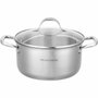 Arthur Martin Marmite avec couvercle 24 cm en acier inoxydable