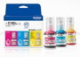Brother BTD180CLVAL Pack de 3 bouteilles d'encre Cyan, Magenta, Jaune